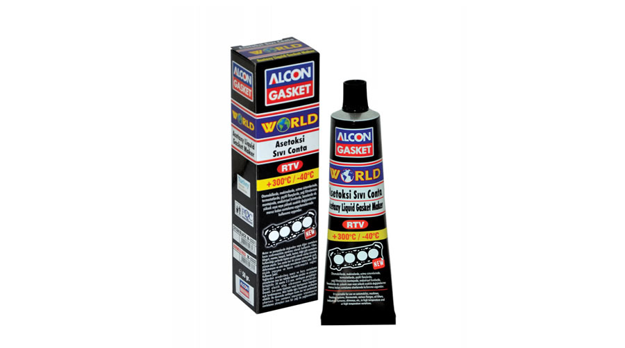Alcon World Asetoksi RTV Sıvı Conta 50 gr.