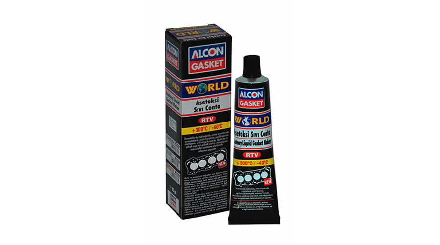 Alcon World Asetoksi RTV Sıvı Conta 85 gr.
